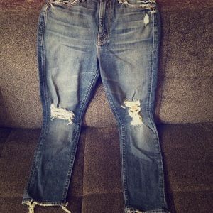 MOTHER The Swooner Crop Jeans